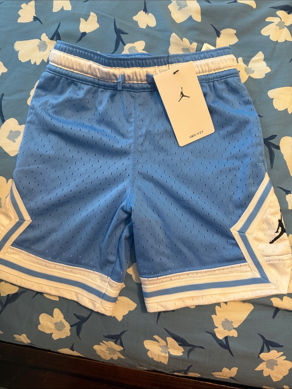 Kid’s Light Blue Basketball Shorts